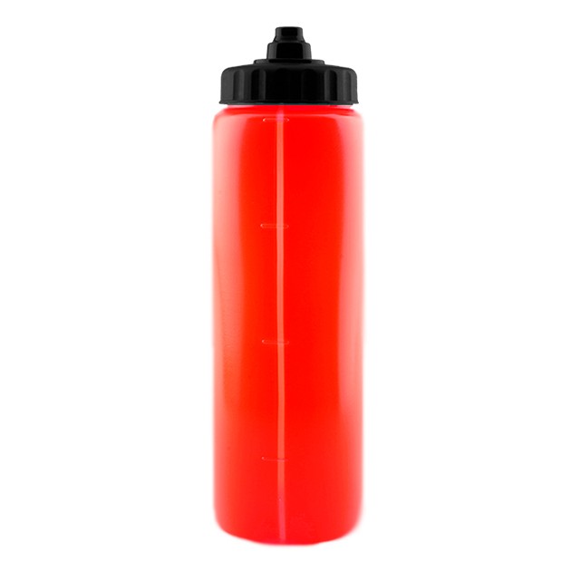Red Plain Ergo Squeezer Bottle 1000 ml